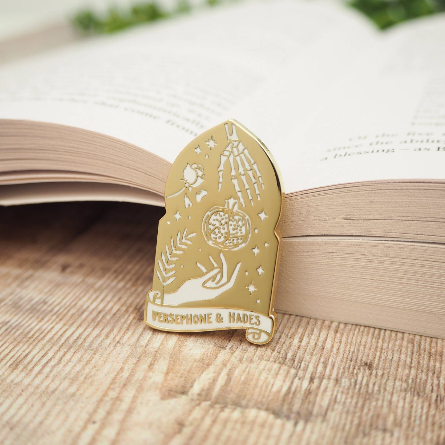 Persephone and Hades Enamel Pin - Greek Mythology Collection - Violet Elizabeth - 