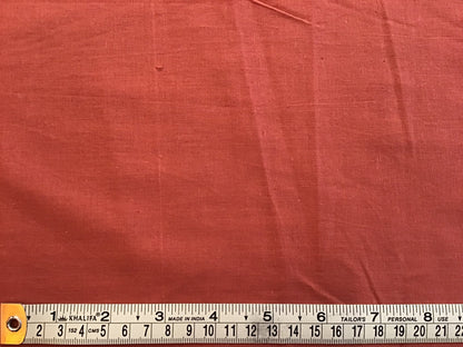 Pink flamingo plume Plain coloured Fabric 100% Cotton - Violet Elizabeth - Haberdashery