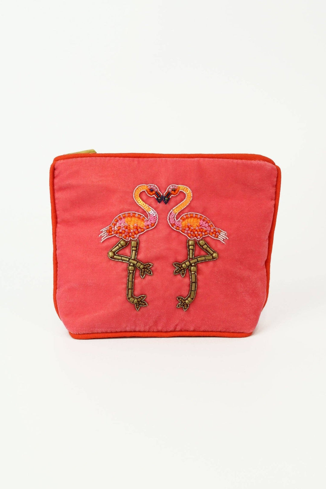 PINK FLAMINGO SMALL PURSE - Violet Elizabeth - 