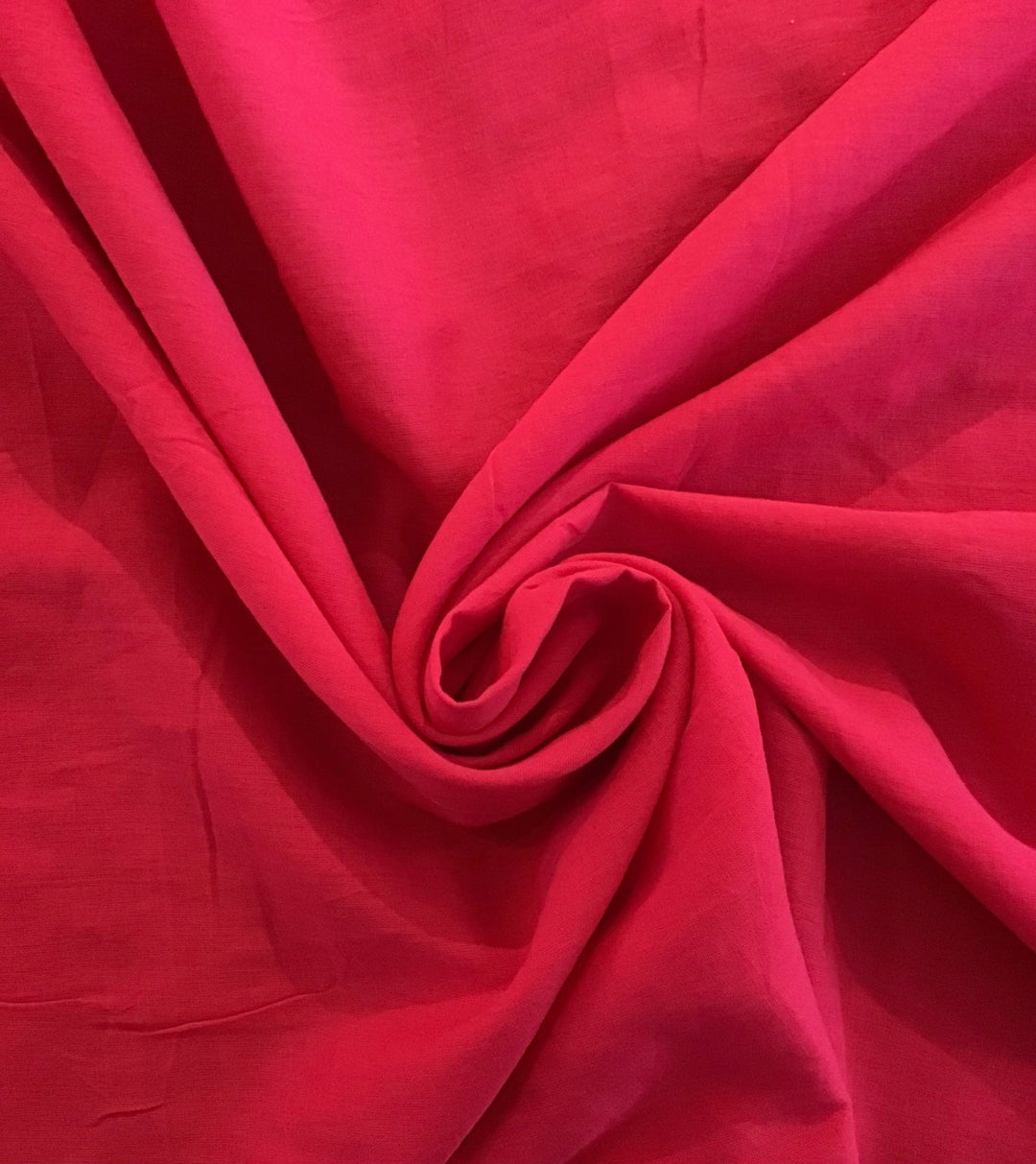 Pink plain dyed Fabric 100% Cotton voile - Violet Elizabeth - Haberdashery