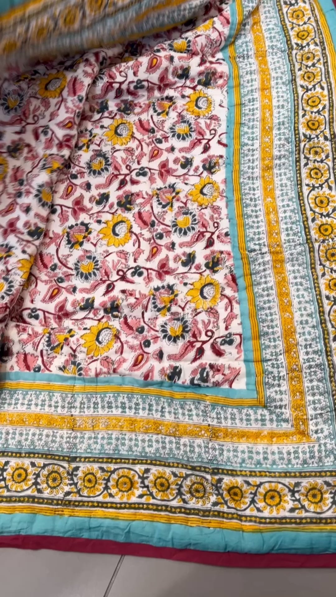 Teal And Sunshine Orchard