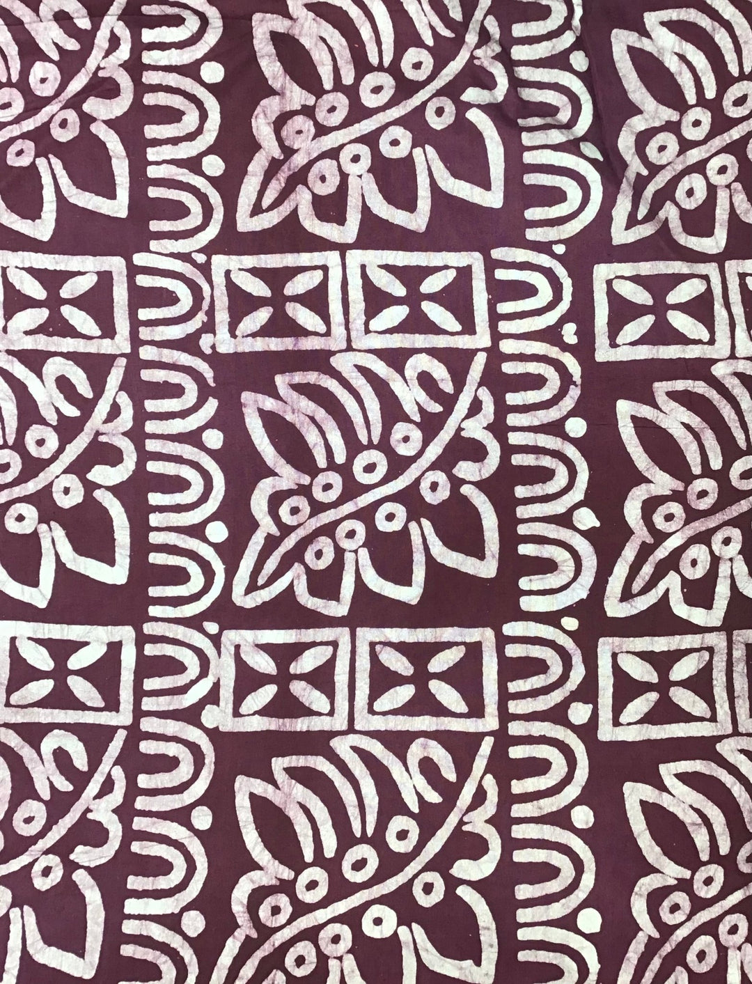 Purple Jungle Batik Fabric - Violet Elizabeth - Haberdashery