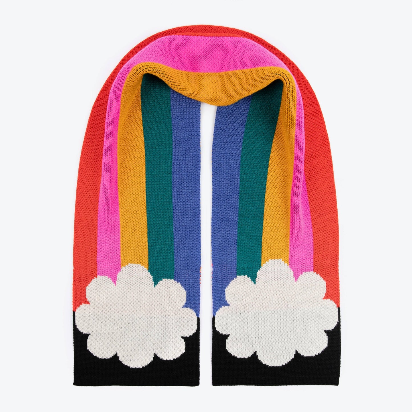 Rainbow Scarf X Tatty Devine • X - Large - Violet Elizabeth - 