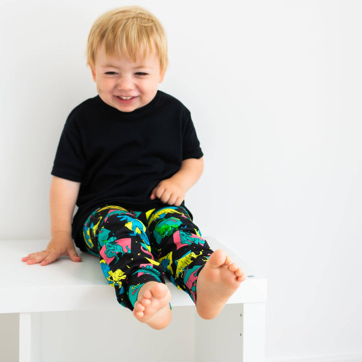 Retro Dino Leggings - Violet Elizabeth - Baby & Toddler Clothing