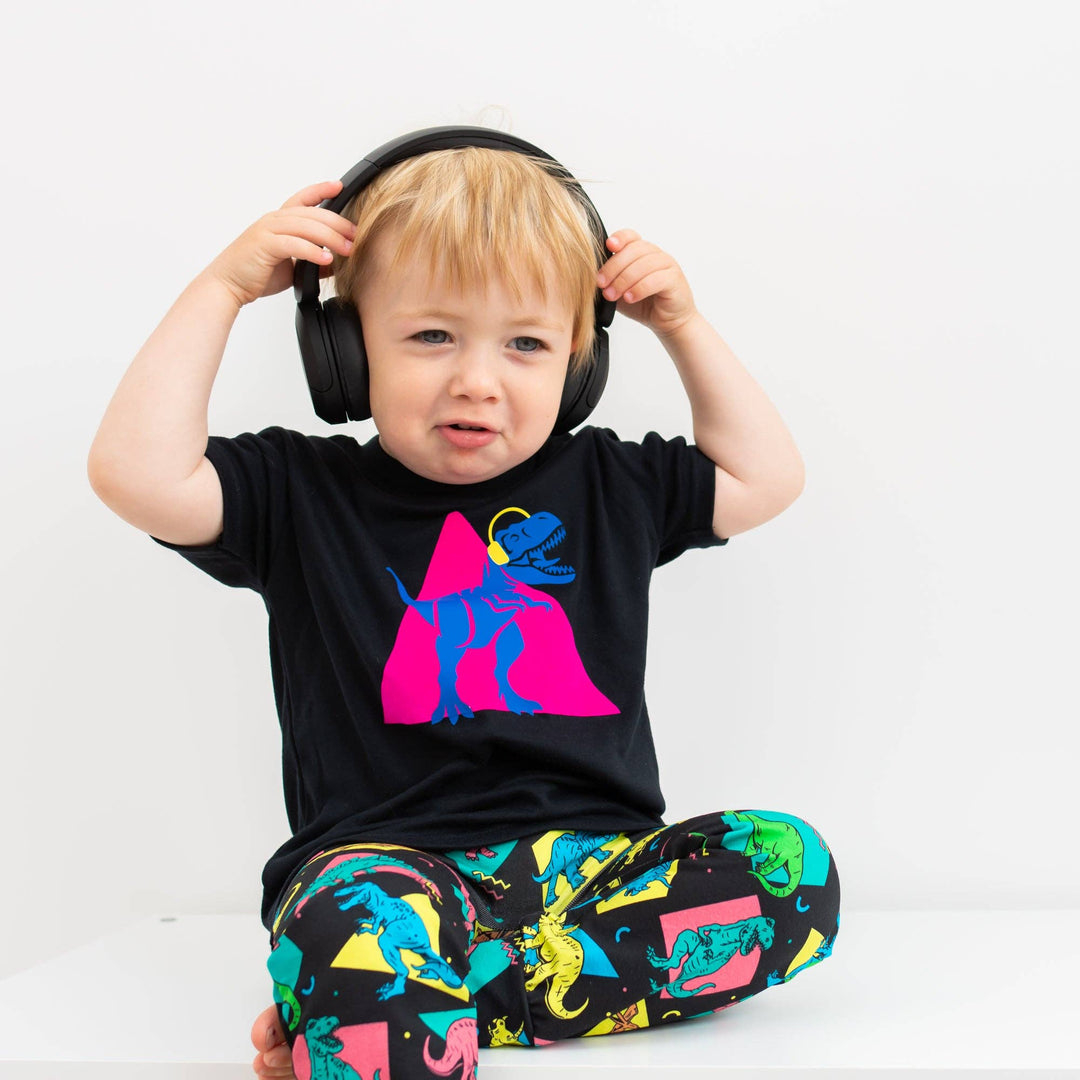 Retro Dino Leggings - Violet Elizabeth - Baby & Toddler Clothing