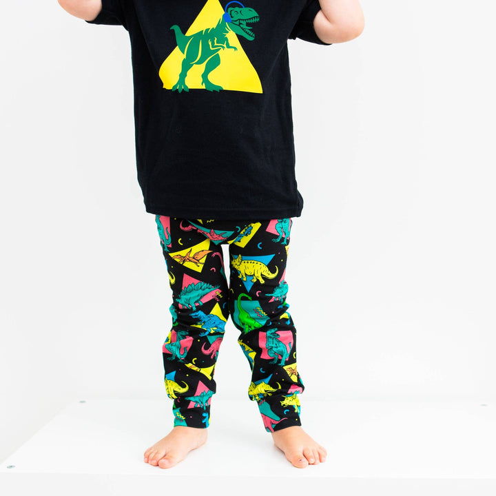 Retro Dino Leggings - Violet Elizabeth - Baby & Toddler Clothing