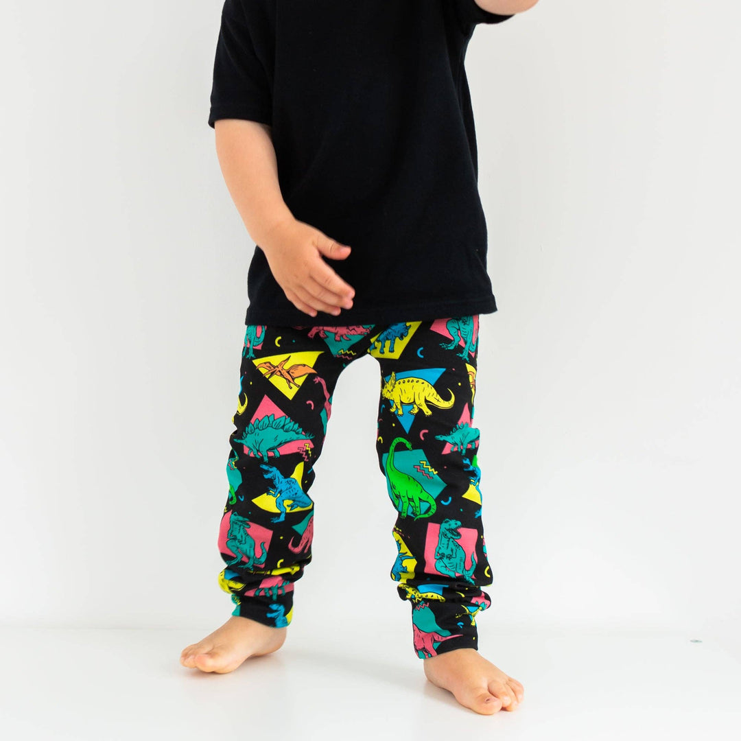Retro Dino Leggings - Violet Elizabeth - Baby & Toddler Clothing