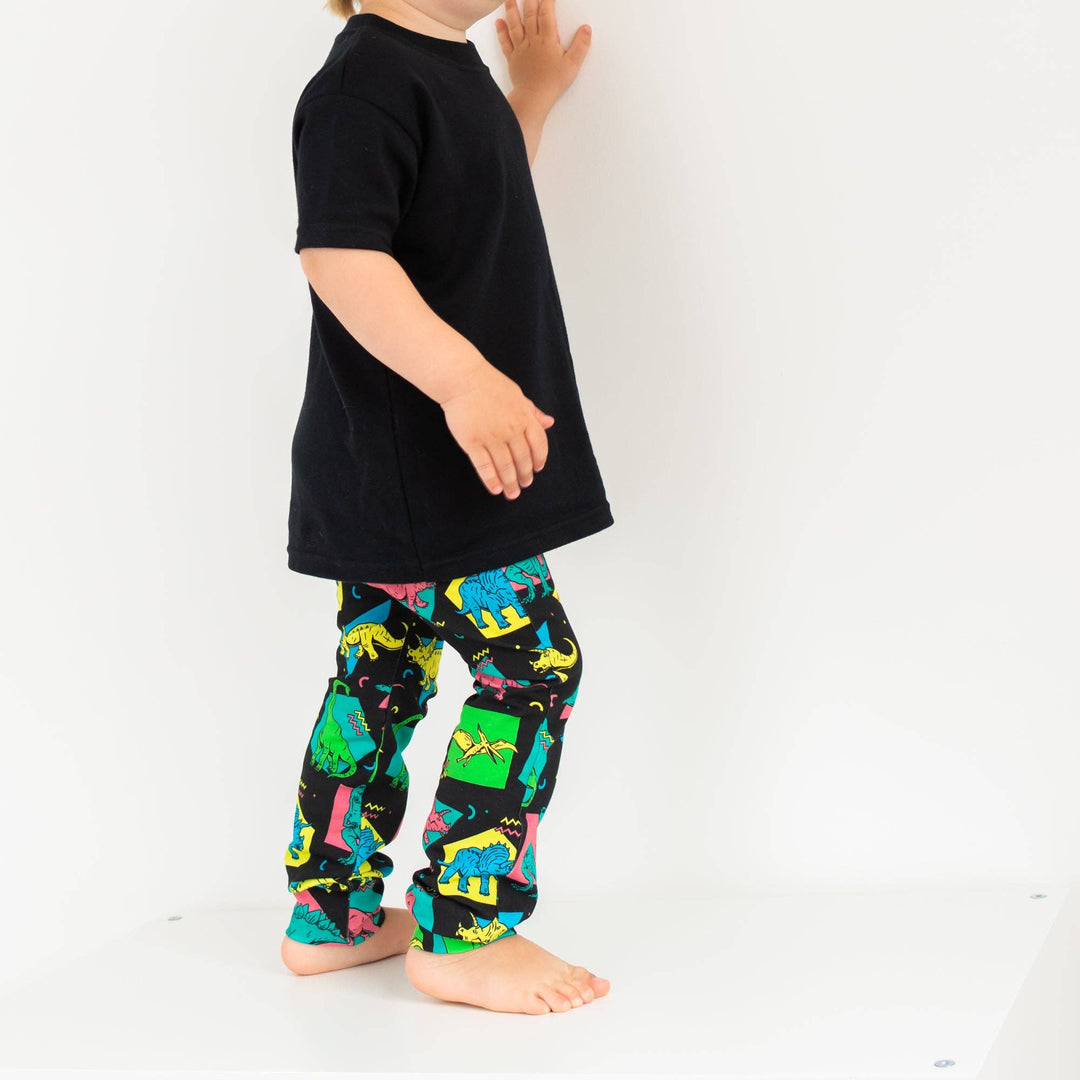 Retro Dino Leggings - Violet Elizabeth - Baby & Toddler Clothing