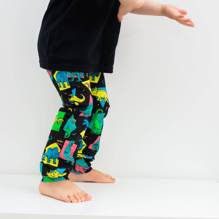 Retro Dino Leggings - Violet Elizabeth - Baby & Toddler Clothing