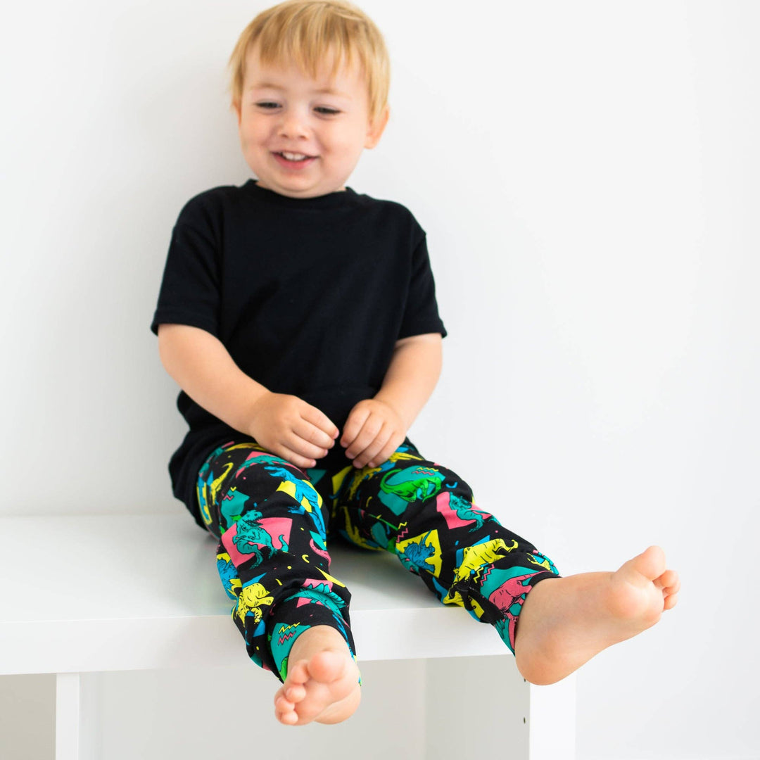 Retro Dino Leggings - Violet Elizabeth - Baby & Toddler Clothing