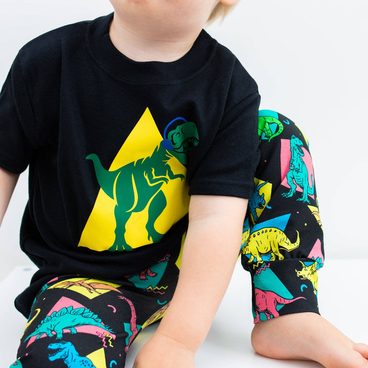 Retro Dino Leggings - Violet Elizabeth - Baby & Toddler Clothing
