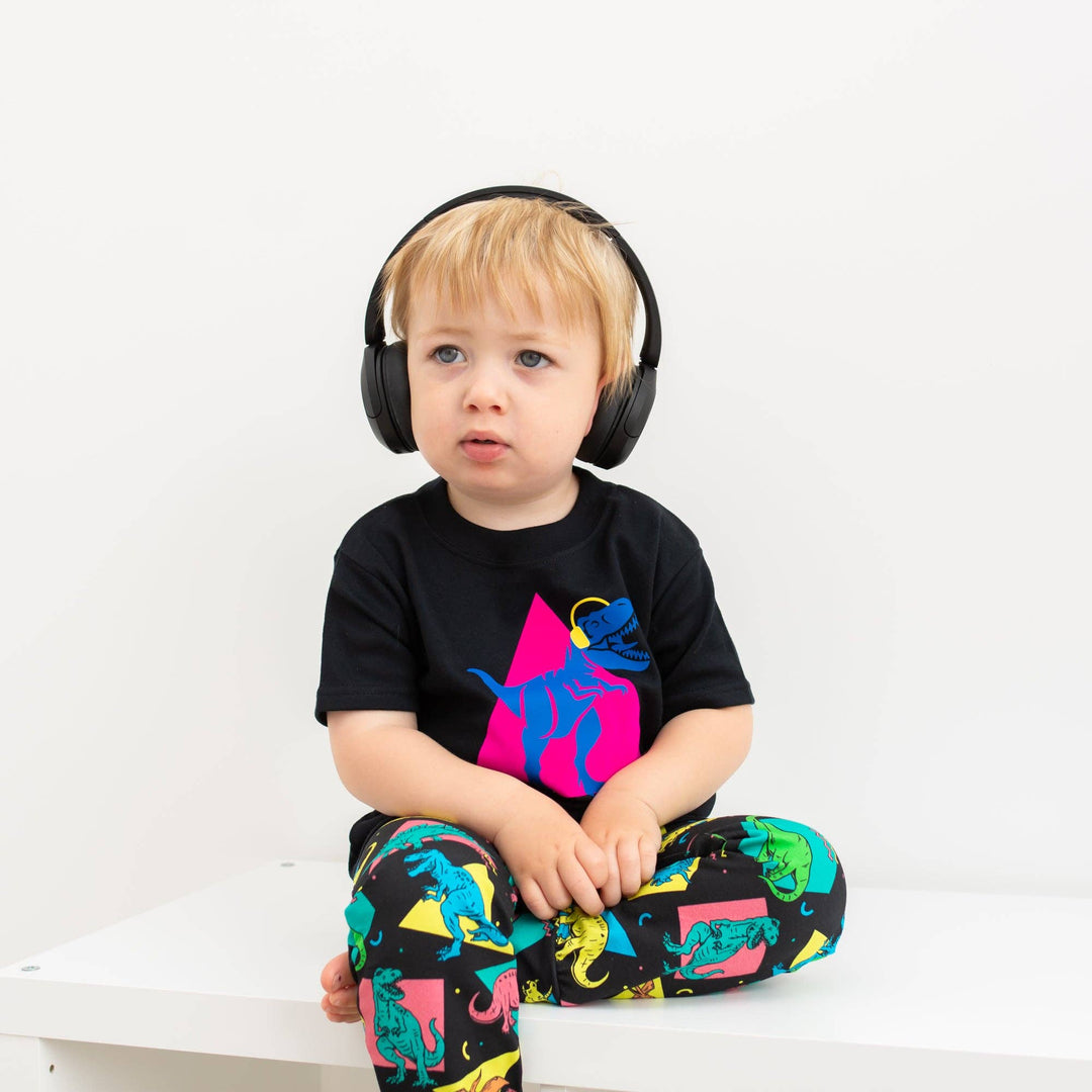 Retro Dino Leggings - Violet Elizabeth - Baby & Toddler Clothing