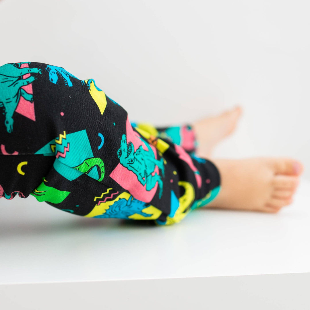 Retro Dino Leggings - Violet Elizabeth - Baby & Toddler Clothing