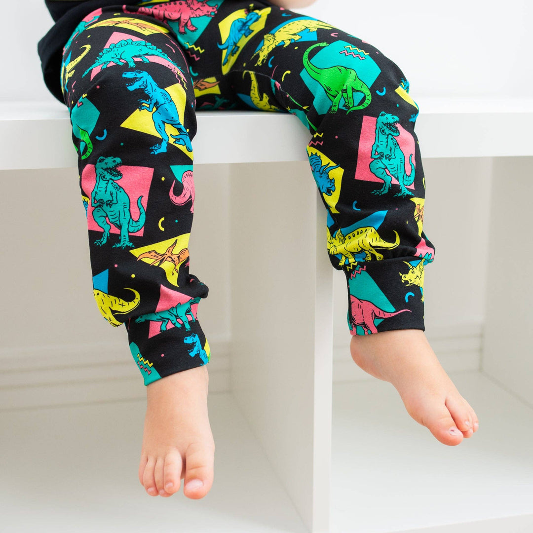Retro Dino Leggings - Violet Elizabeth - Baby & Toddler Clothing