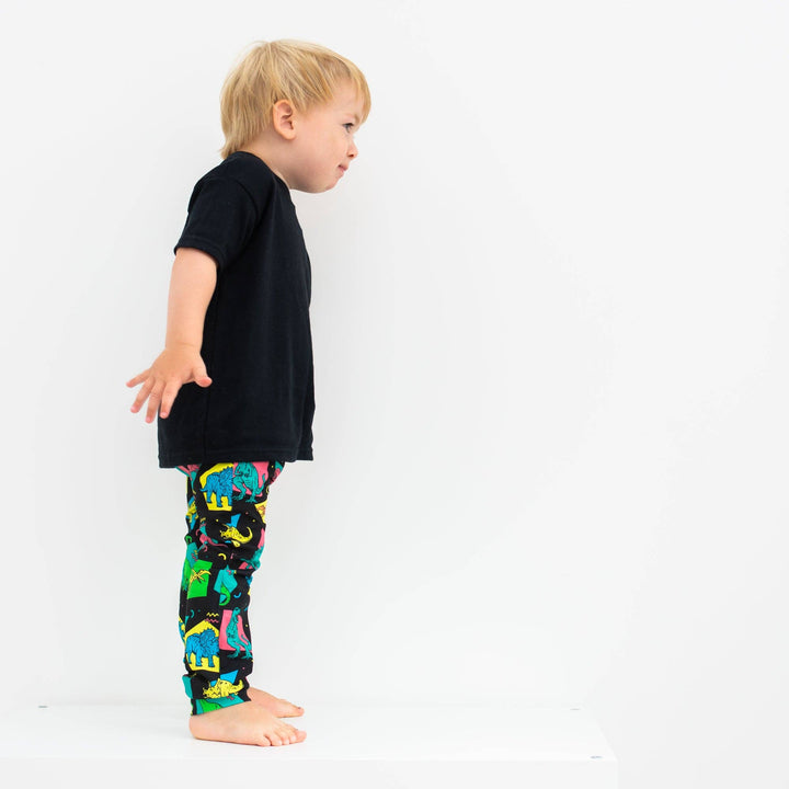 Retro Dino Leggings - Violet Elizabeth - Baby & Toddler Clothing
