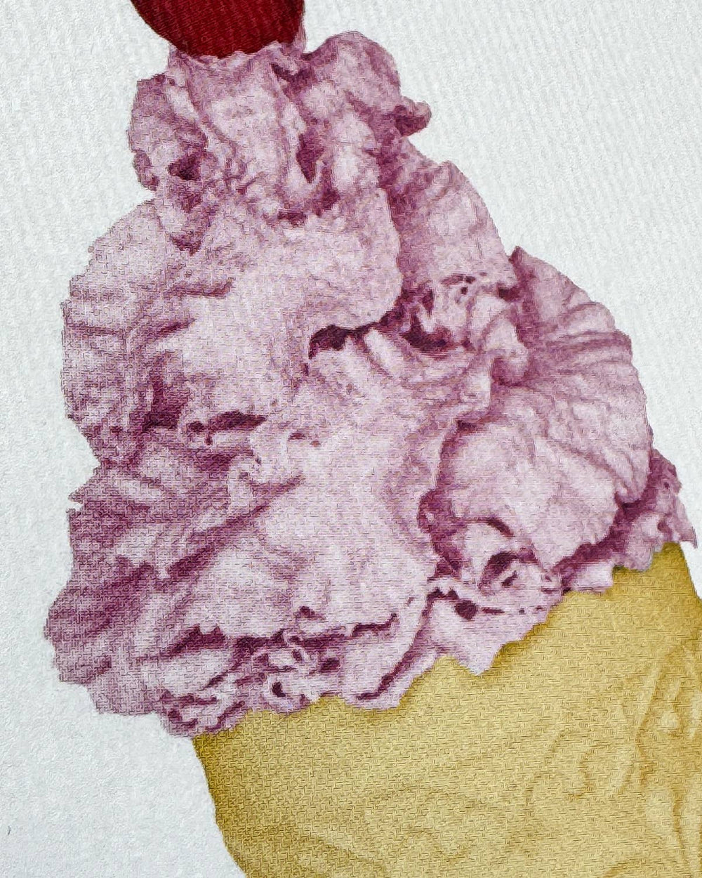 Rose Chantilly Cream Greeting Card | Birthday Card - Violet Elizabeth - 