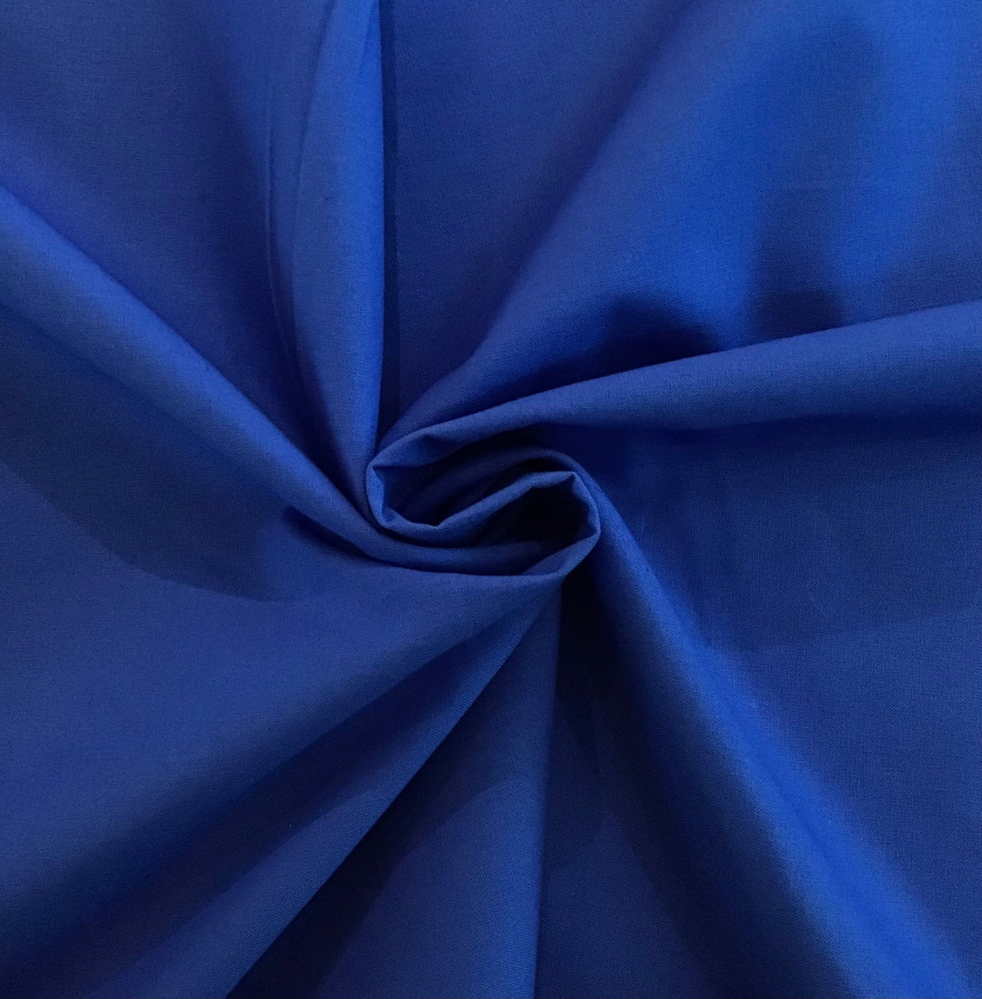 Royal blueFabric 100% Cotton - Violet Elizabeth - Haberdashery