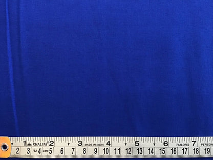Royal blueFabric 100% Cotton - Violet Elizabeth - Haberdashery