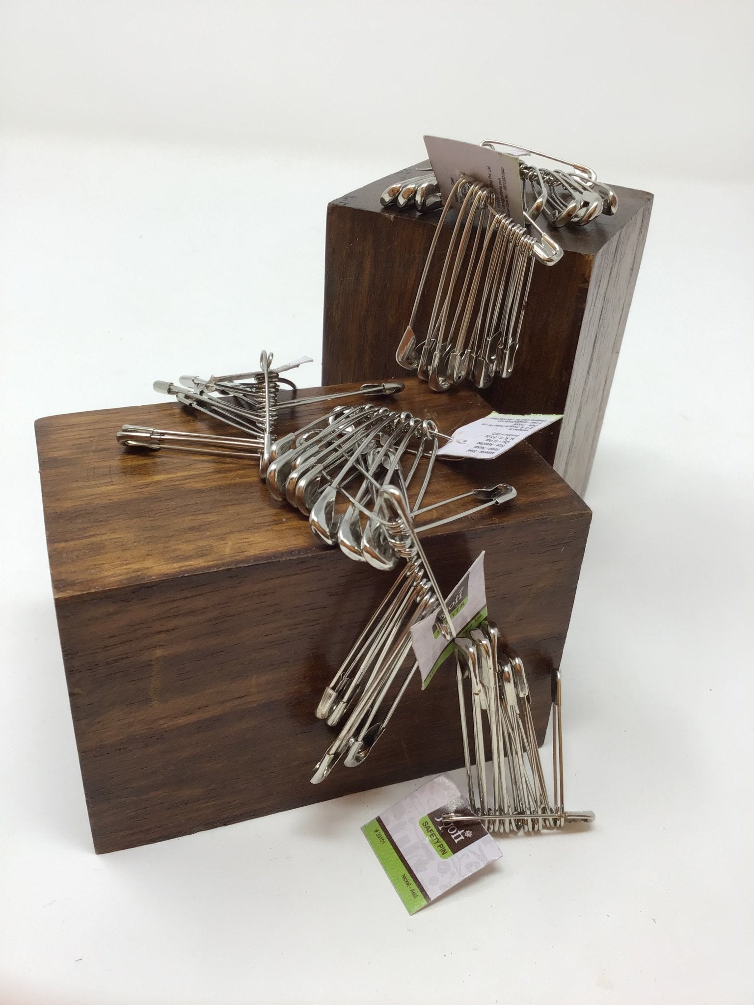 Safety Pins - Steel - Violet Elizabeth - Haberdashery