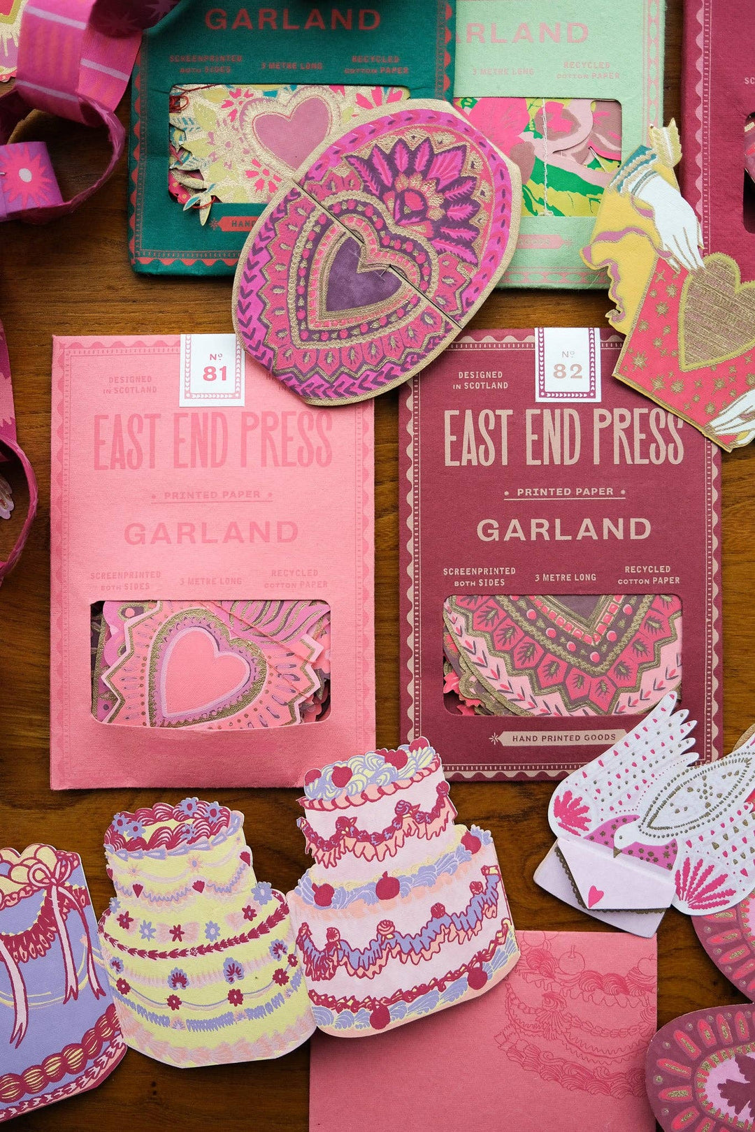 Saint Valentine Sewn Garland - Violet Elizabeth - 