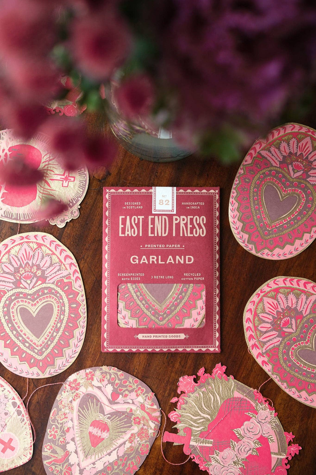 Saint Valentine Sewn Garland - Violet Elizabeth - 