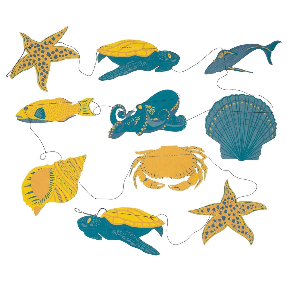Sealife Sewn Garland - Violet Elizabeth - 