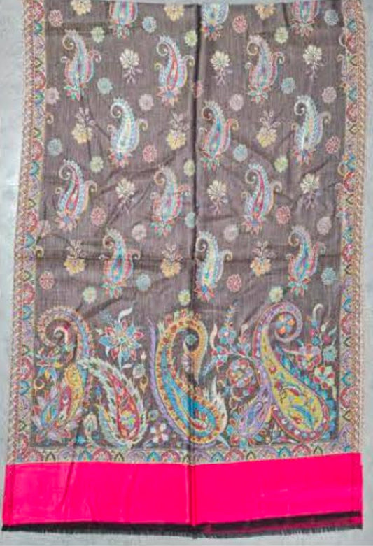 Silk Modal Hand Woven scarf 5 - Violet Elizabeth - Apparel & Accessories