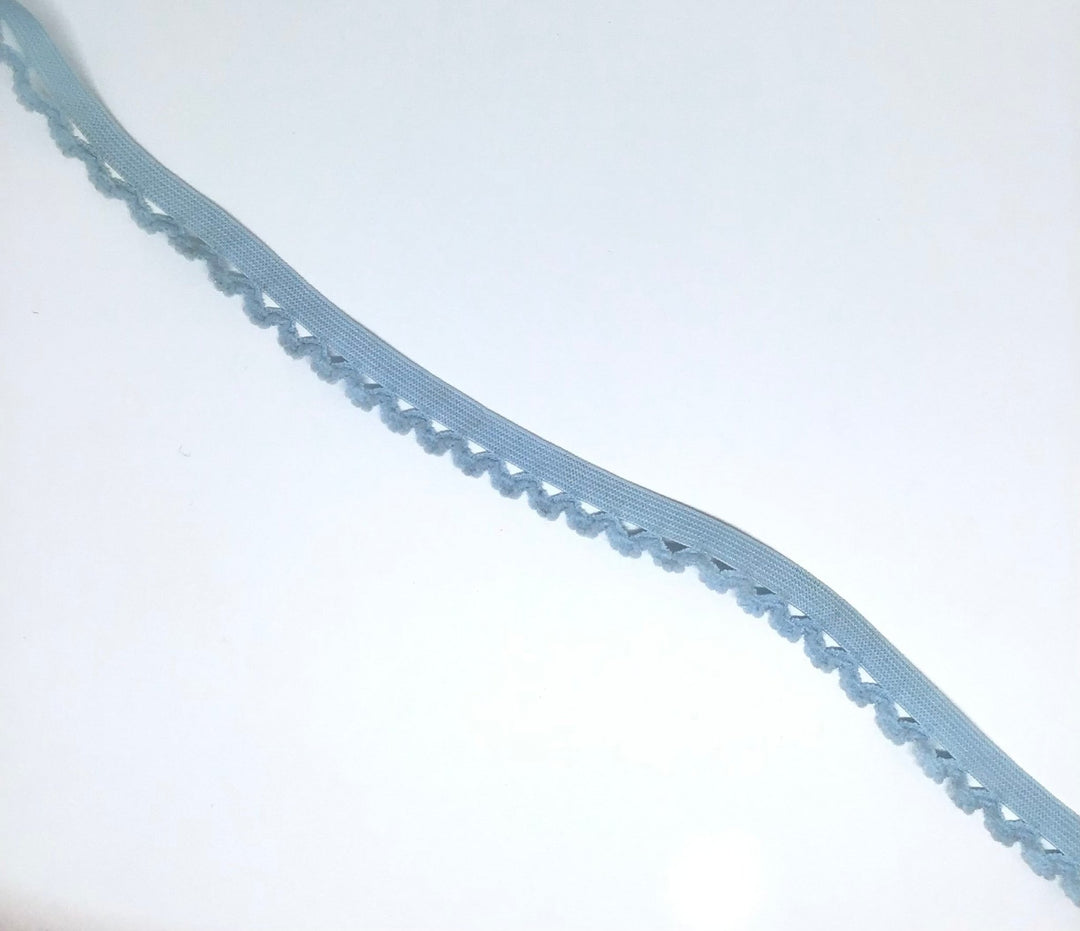 Sky Lace Elastic - Violet Elizabeth - Haberdashery