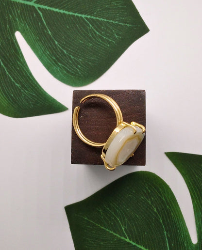 Star Shine Claw Geode Druzy Ring - Violet Elizabeth - Jewellery