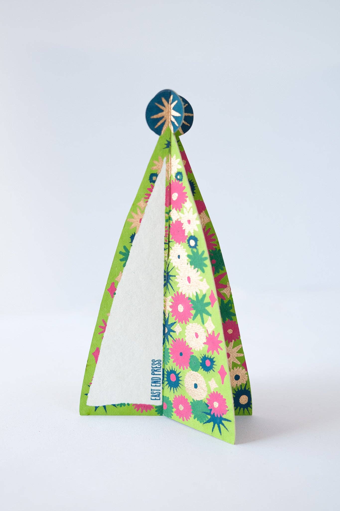 Star Tree Greeting Card - Violet Elizabeth - 