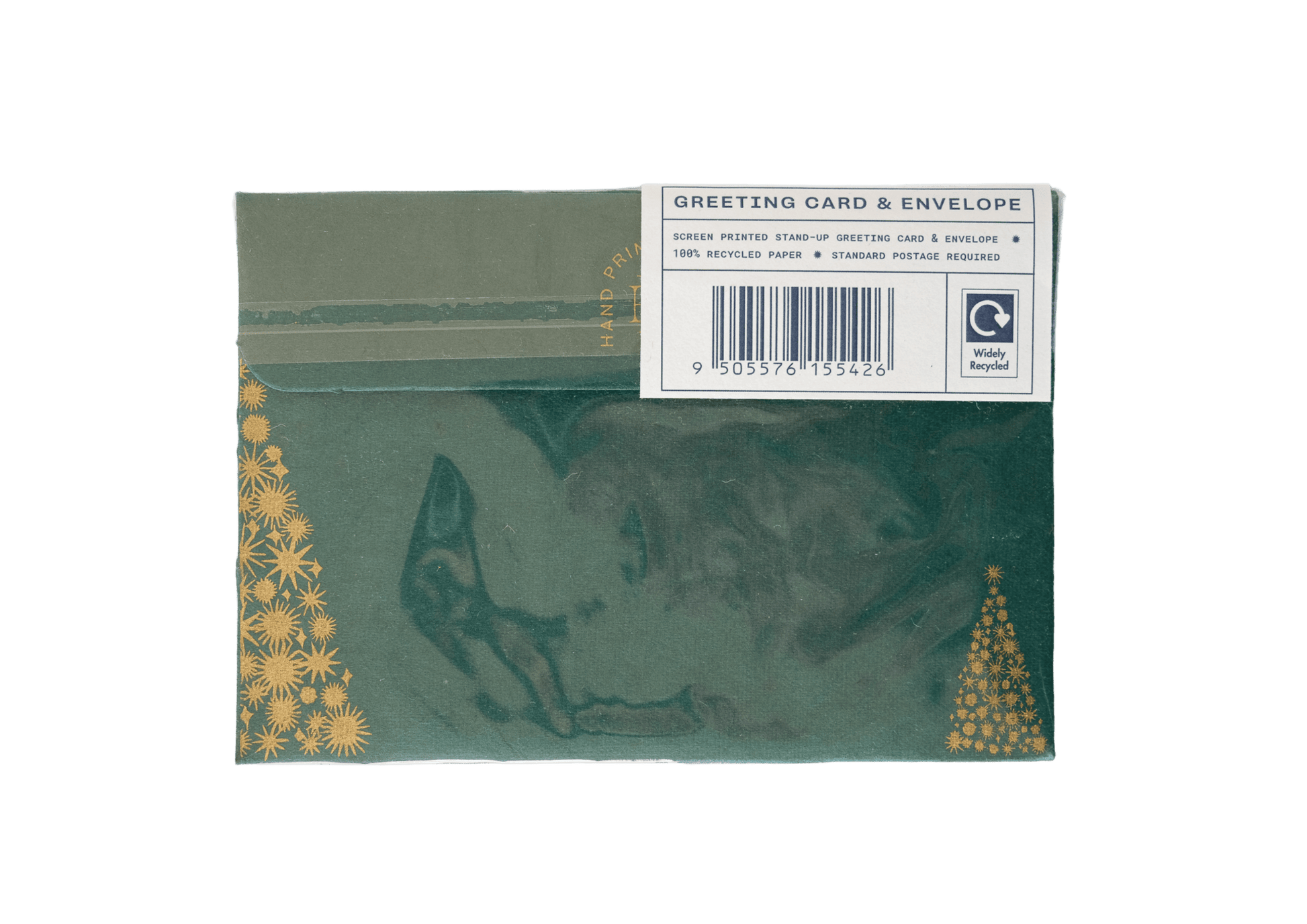 Star Tree Greeting Card - Violet Elizabeth - 