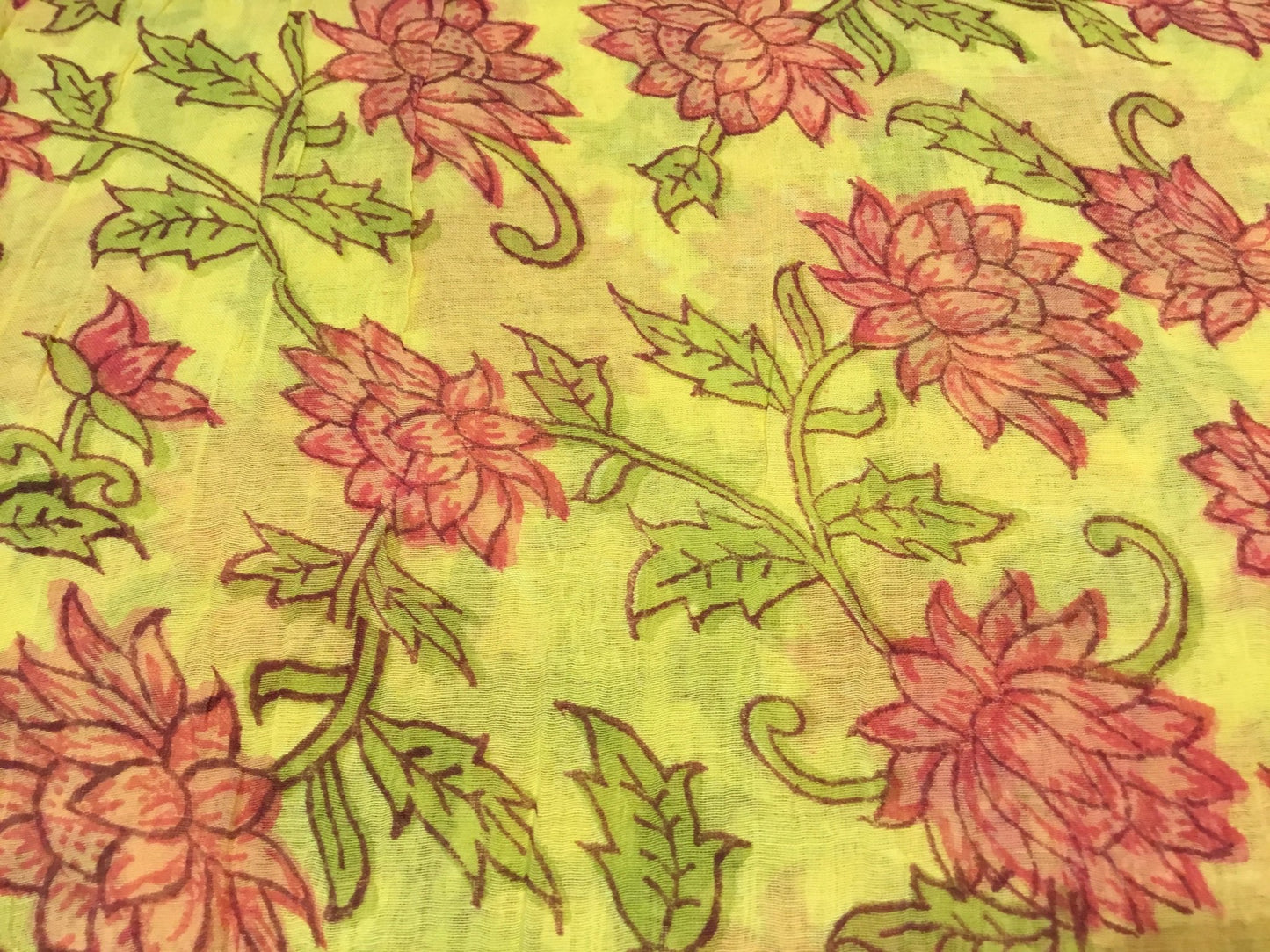 Summer sun cotton/silk blend - Violet Elizabeth - Haberdashery
