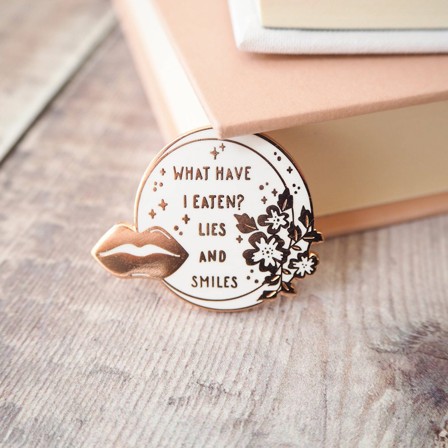 Sylvia Plath Enamel Pin Badge - Women Poets Collection - Violet Elizabeth - 