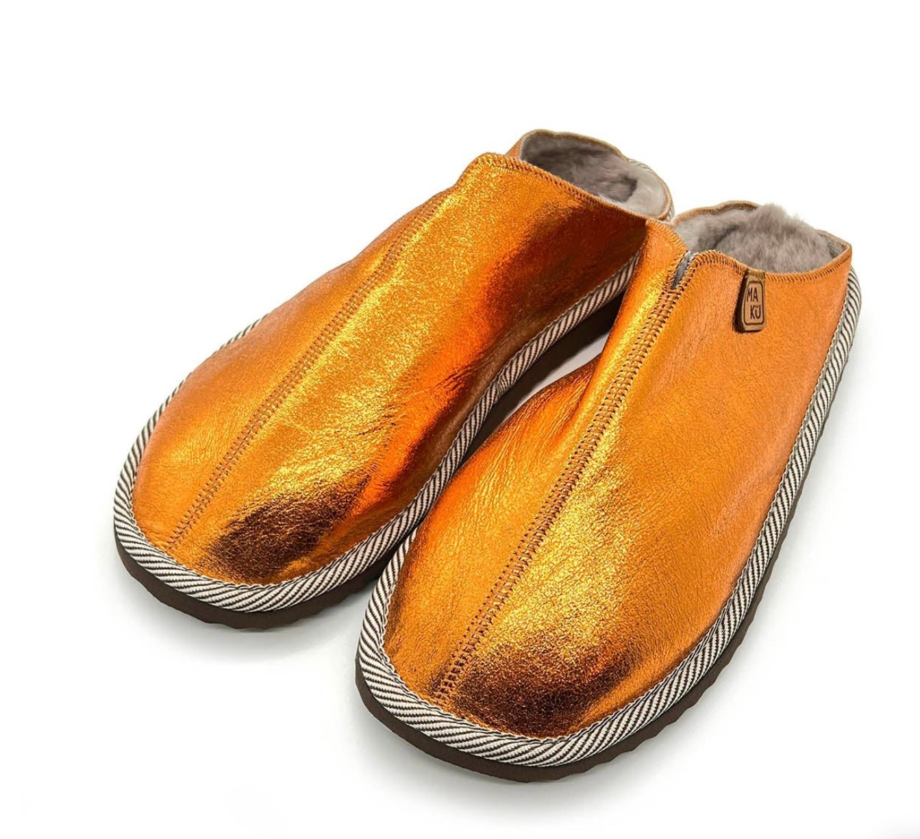 Tangerine Dream metallic slippers - Violet Elizabeth - Clothing