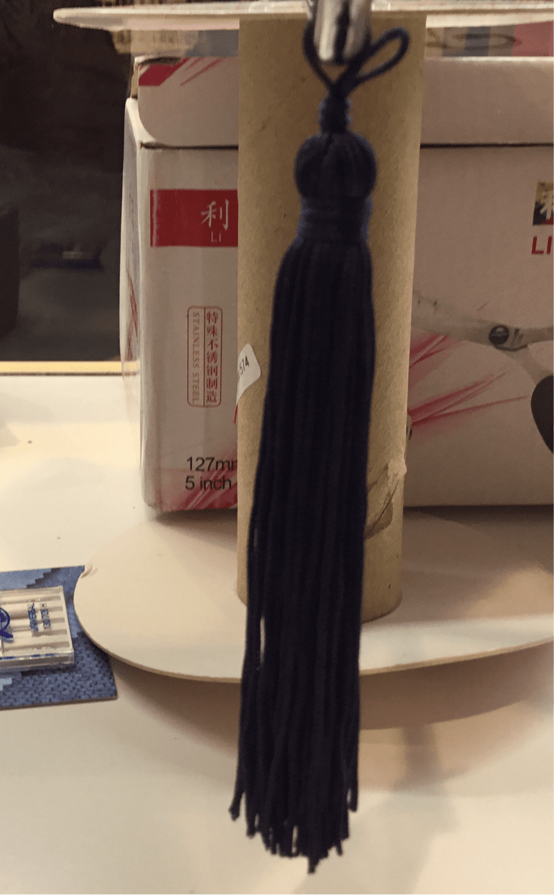 Tassels 100mm - Violet Elizabeth - Haberdashery