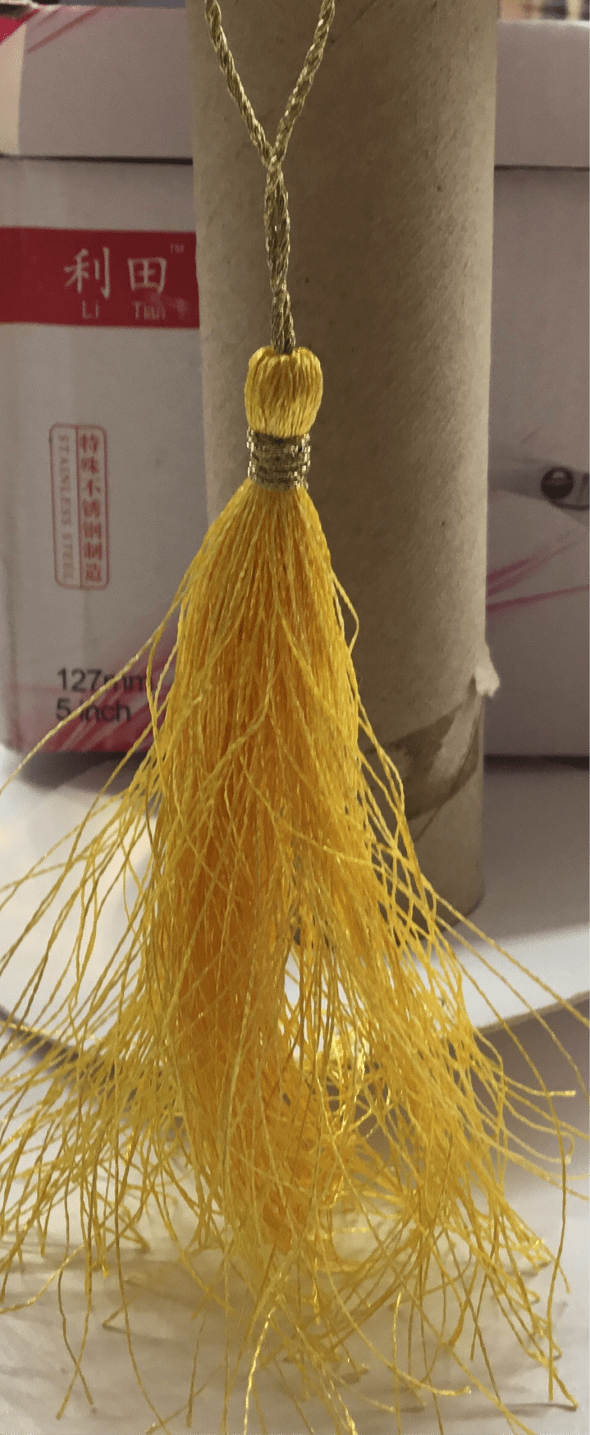 Tassels 110 mm bright & cheerful - Violet Elizabeth - Haberdashery