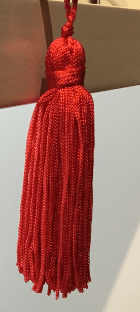 Tassels 75mm small but mighty - Violet Elizabeth - Haberdashery