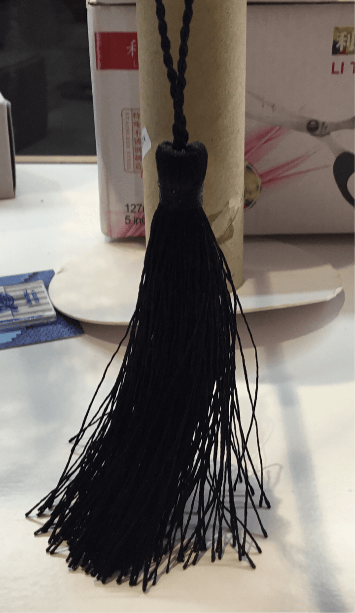 Tassels with shimmer - Violet Elizabeth - Haberdashery