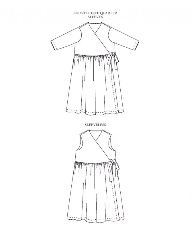 The Etta Sewing Pattern UK 6 - 18 - Violet Elizabeth - Haberdashery