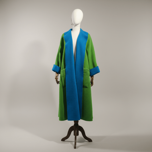 The Hepburn Wool Coat - Violet Elizabeth - 