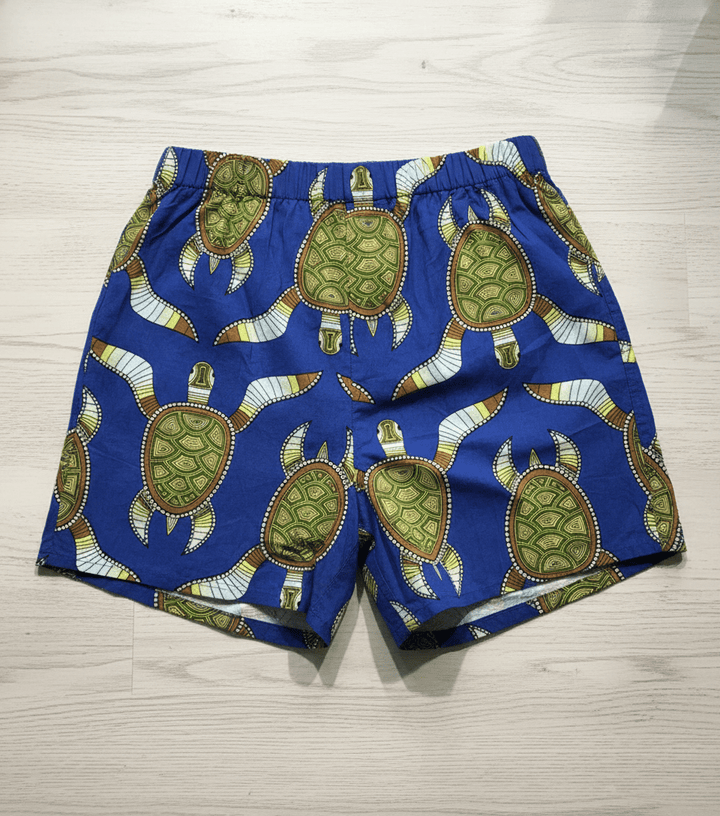 Turtle Cotton Boxer Shorts - Violet Elizabeth - Clothing