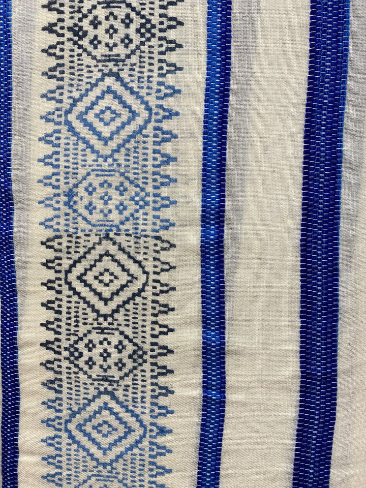 Tuscan Swimming Pool Handloom Fabric