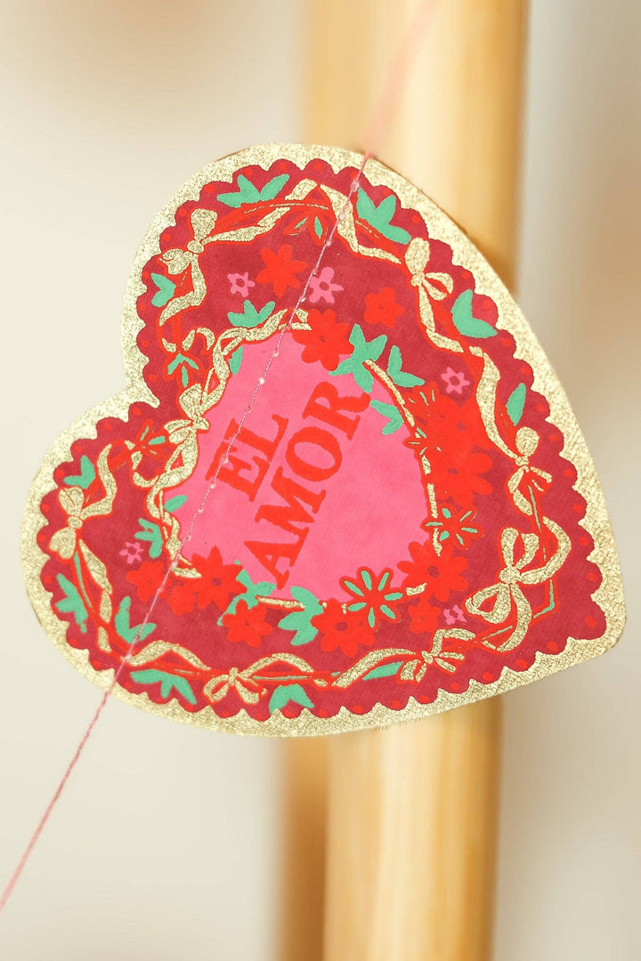 Valentine's Sewn Garland - Violet Elizabeth - 