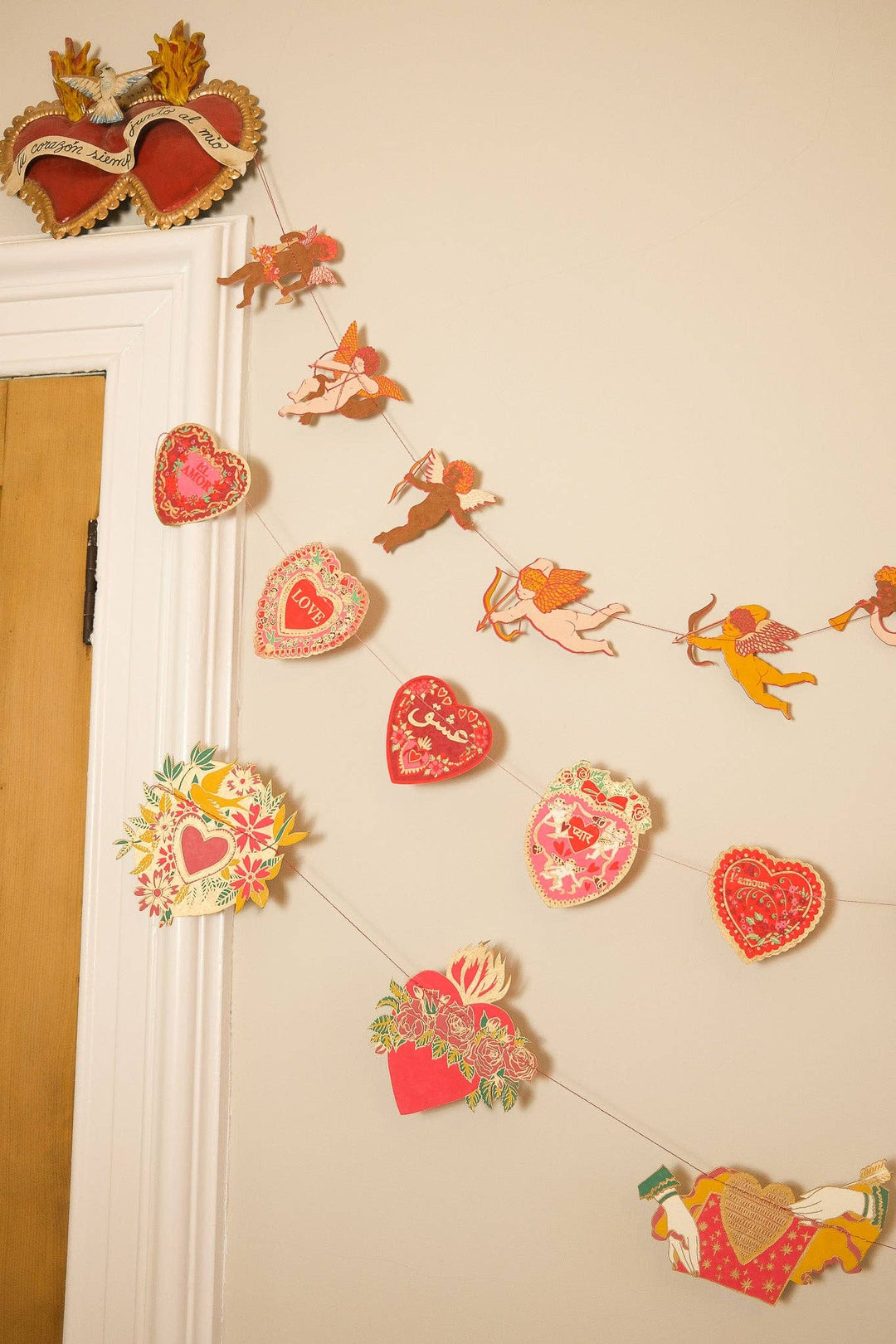 Valentine's Sewn Garland - Violet Elizabeth - 