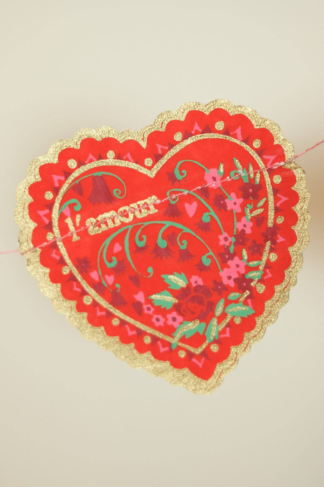 Valentine's Sewn Garland - Violet Elizabeth - 