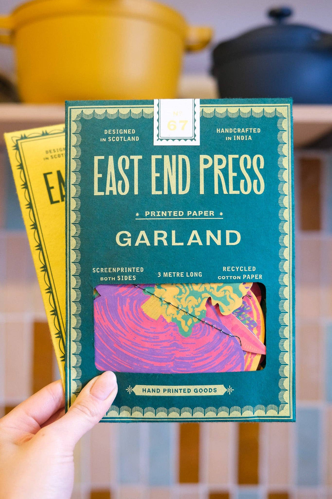 Vegetable Sewn Garland - Violet Elizabeth - 