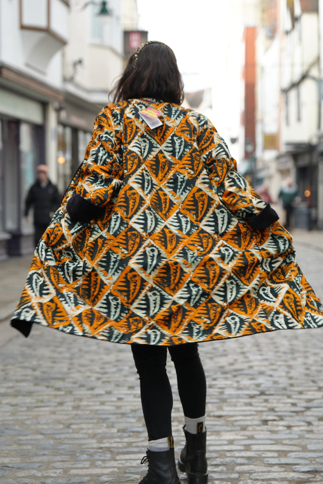 Velvet Black Coat - Violet Elizabeth - Clothing