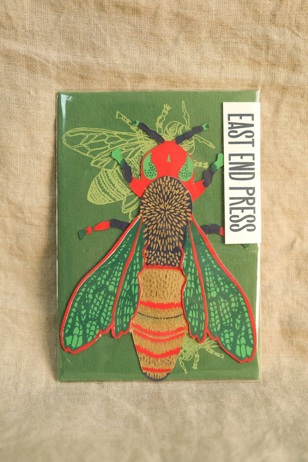 Wasp Greeting Card - Violet Elizabeth - Gift Cards