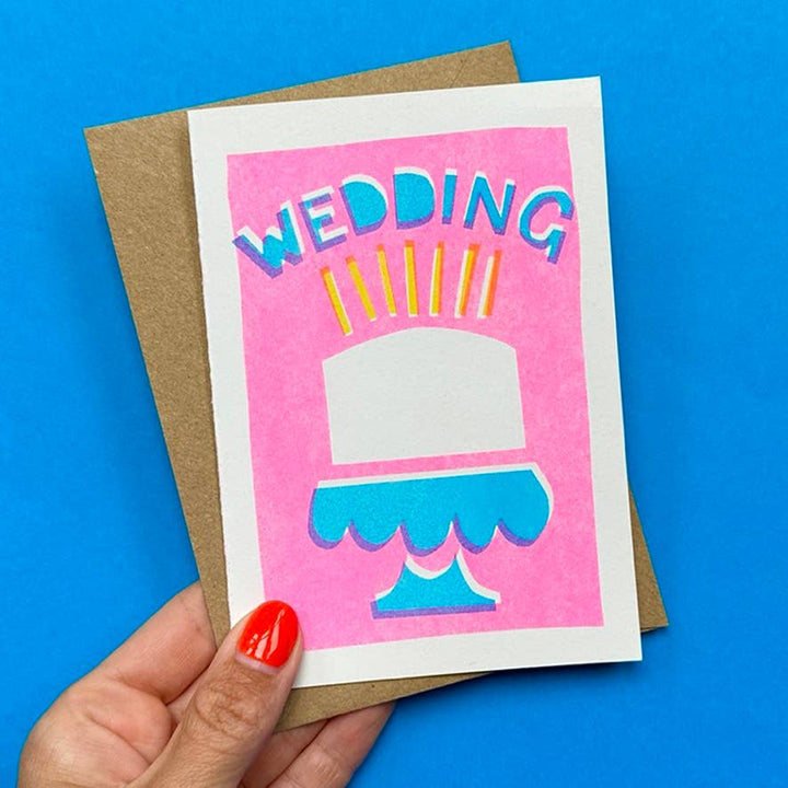 Wedding Card | Wedding Greeting Cards | Eco Friendly Cards - Violet Elizabeth - 