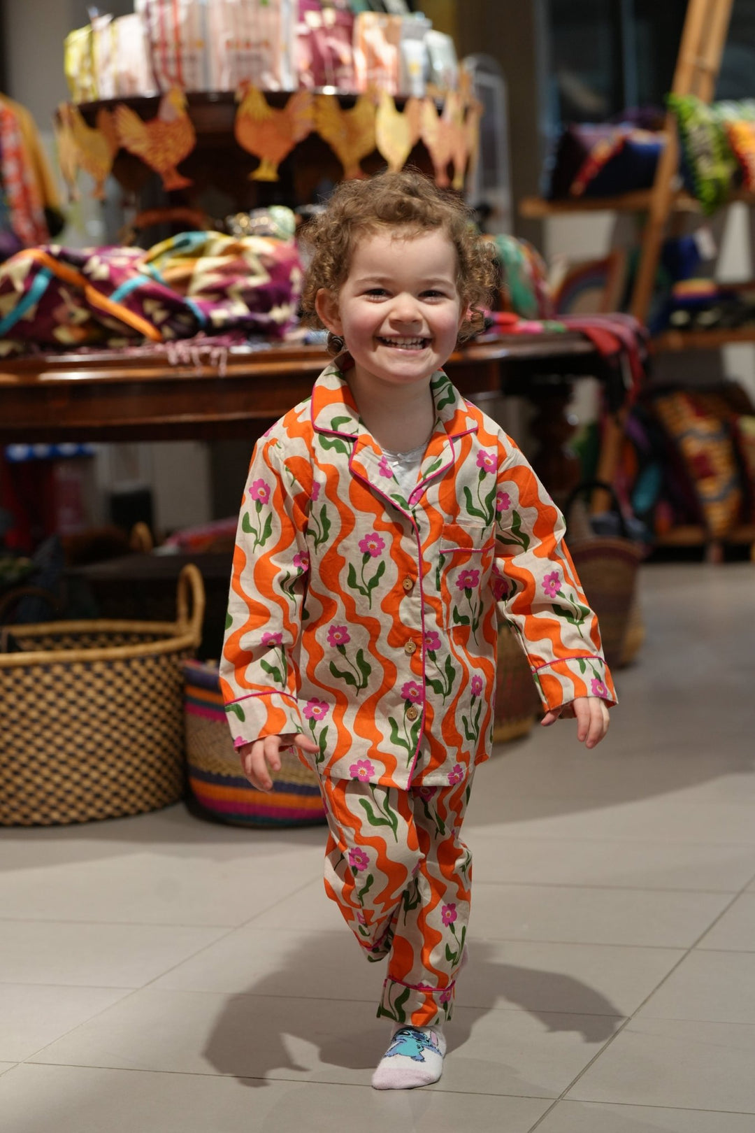 Whoops - a - daisy Kids Cotton Pyjamas - Violet Elizabeth - Baby & Toddler Clothing